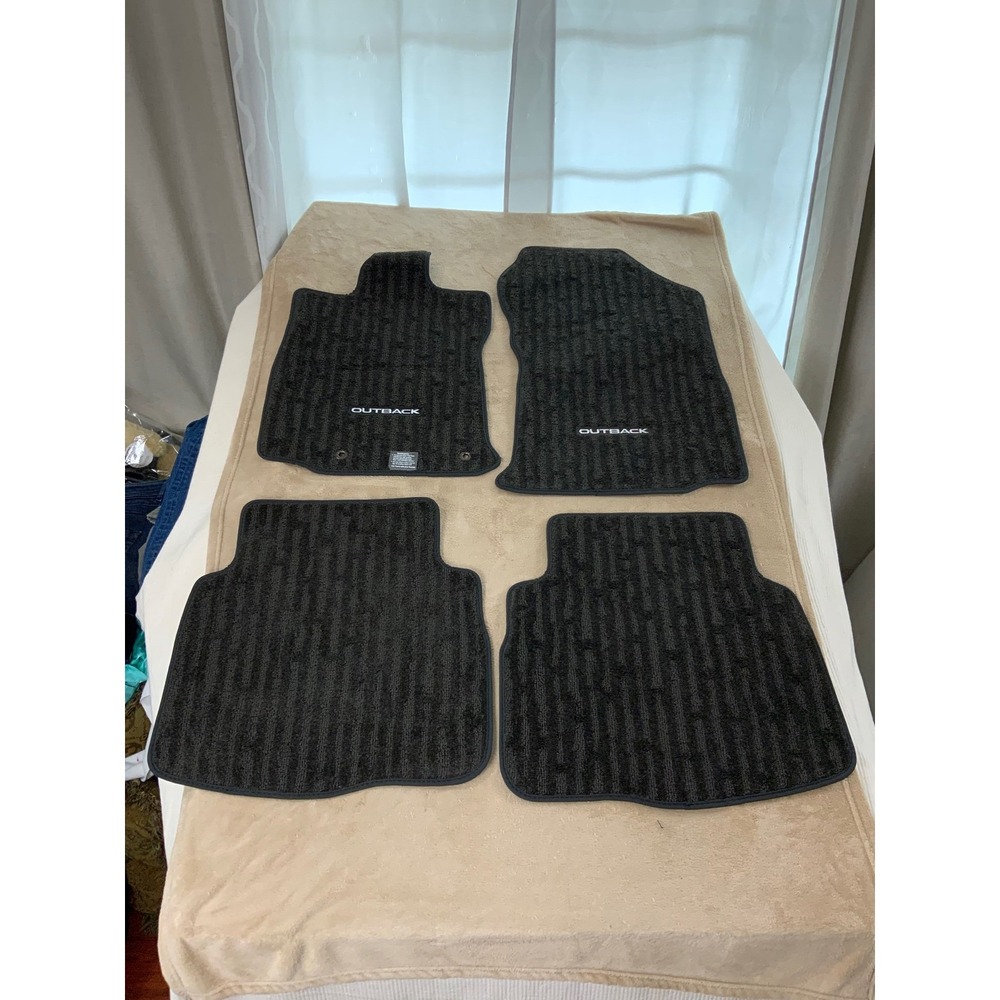 Subaru Outback 2020 Floor Mats Set of 4 Black NEW